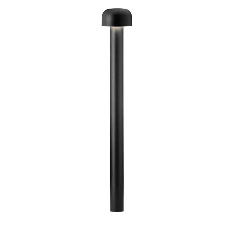 Bellhop Buiten Bollard H850 2700K Black - Flos - Terras - Metaal by FLOS – product photo