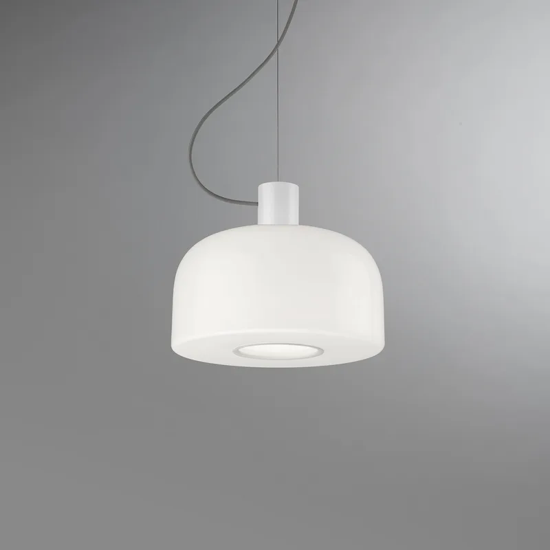 Bellhop Glas S1 Hanglamp White - Flos Bellhop Glass S1 - Woonkamer - Designer - 1 lamp van FLOS – productfoto