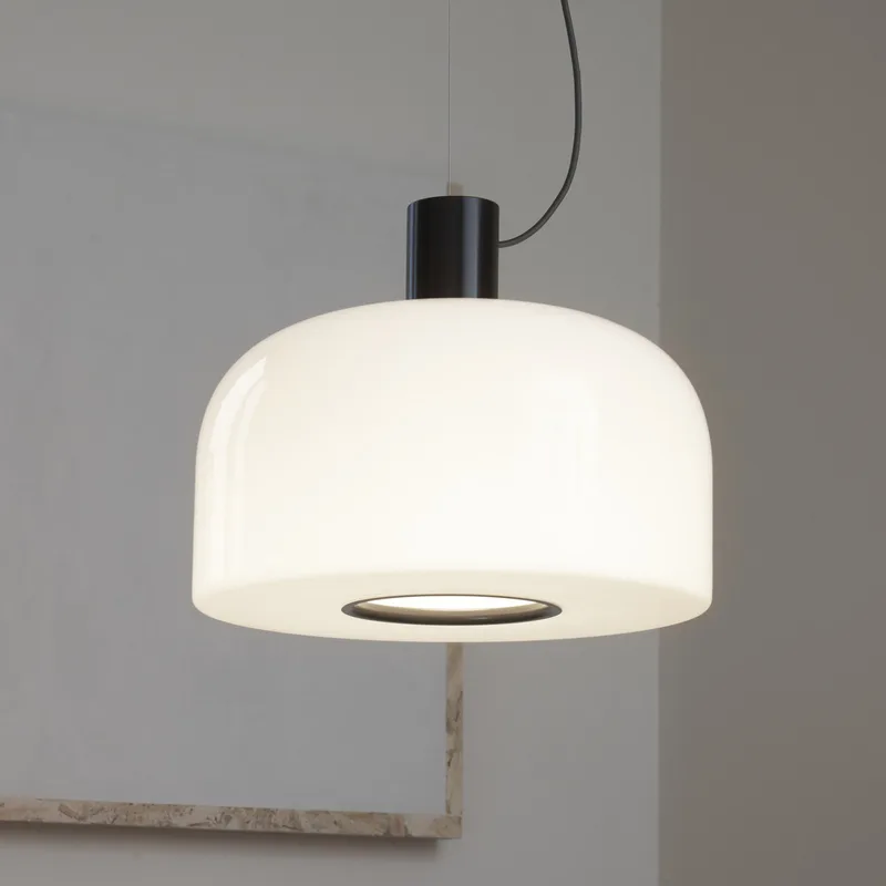 Bellhop Glas S2 Hanglamp Cioko - Flos Bellhop Glass S2 - Woonkamer - 1 lamp by FLOS – product photo
