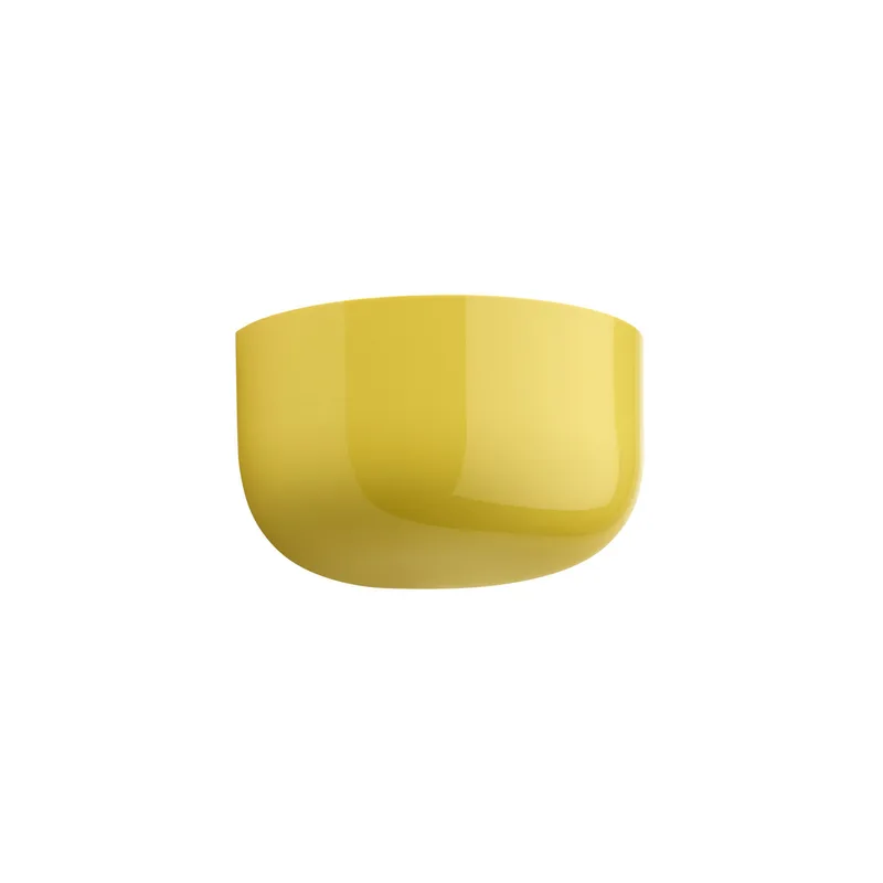 Bellhop Wall Up LED buiten wandlamp, geel, IP44 - FLOS - Modern - Kunststof - 1 lamp by FLOS – product photo