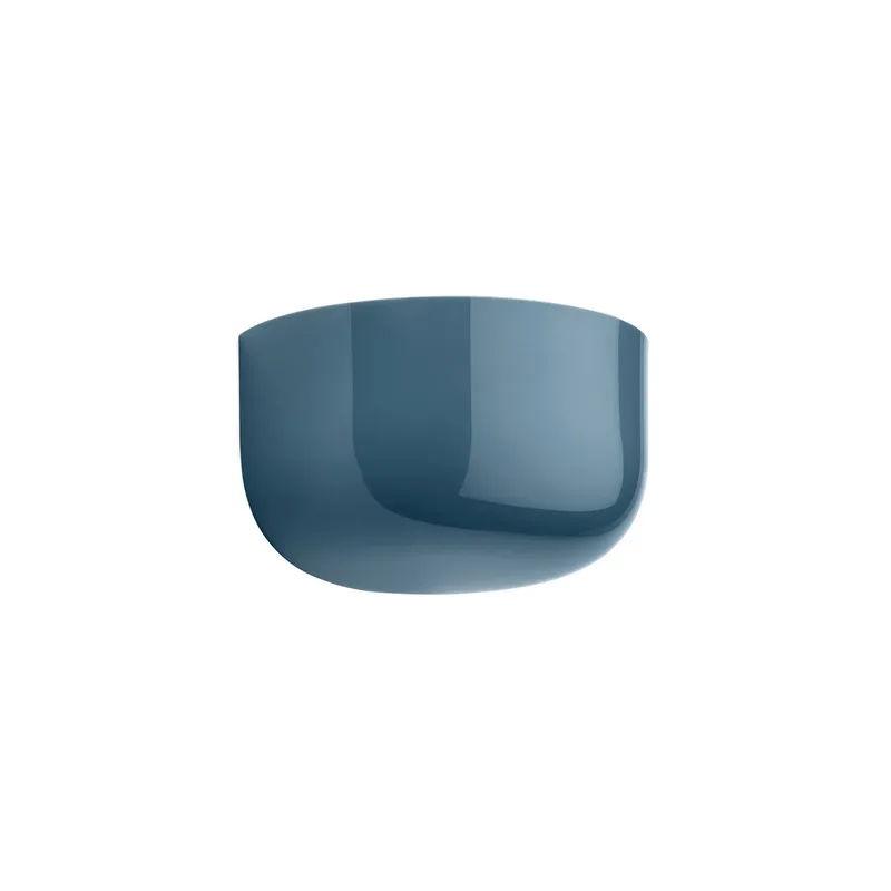 Bellhop Wall Up LED buiten wandlamp, grijsblauw, IP44 - FLOS - Modern - Kunststof - 1 lamp by FLOS – product photo