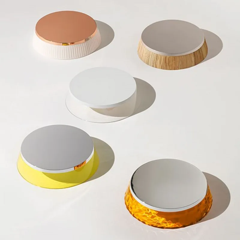 Bon Jour T Tafellamp Chroom Soft - Flos - Woonkamer - Kunststof von FLOS – Produktfoto