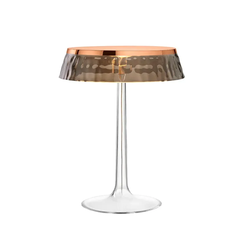 Bon Jour T Tischleuchte Copper-fumé Schirm van FLOS – productfoto