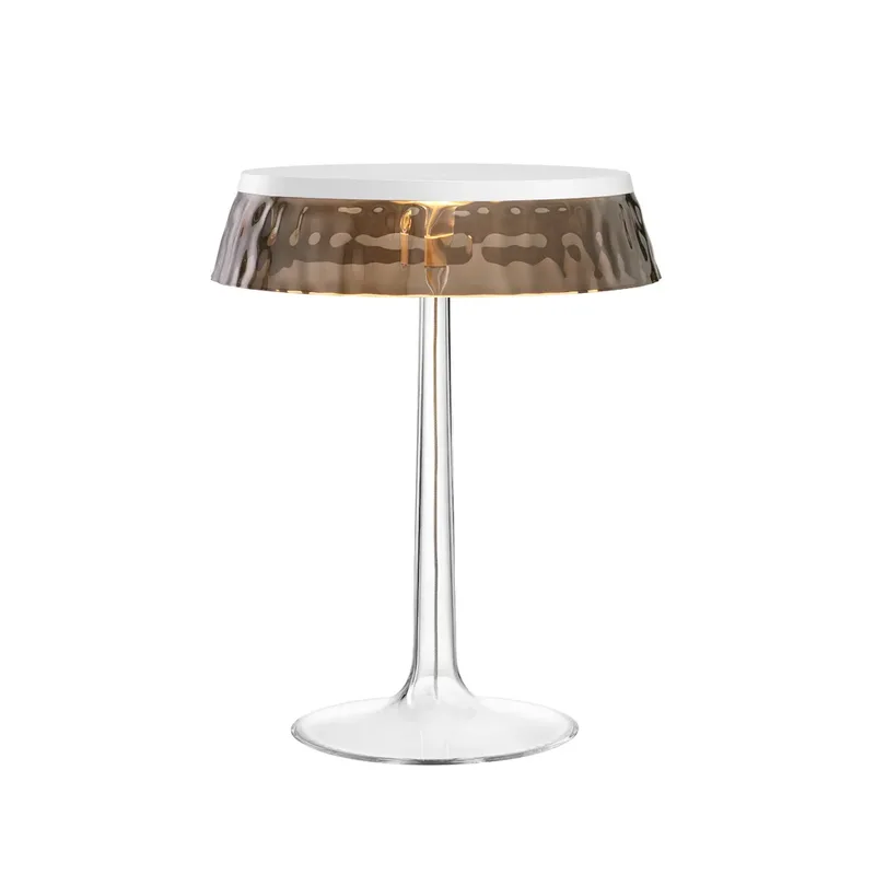 Bon Jour T Tischleuchte White-fumé Lampenschirm by Flos – product photo