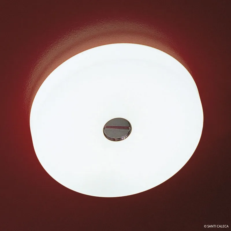 Button Hl Plafondlamp/Wandlamp - Flos - Woonkamer - Designer - Glas - Rond von FLOS – Produktfoto
