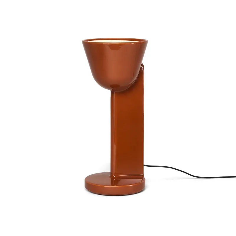 Céramique Up Tischleuchte Rust red von Flos – Produktfoto