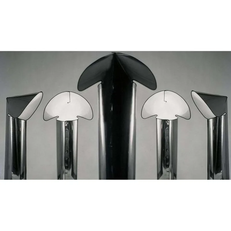 Chiara F Vloerlamp Stainless Steel - Flos - Woonkamer - Metaal von FLOS – Produktfoto