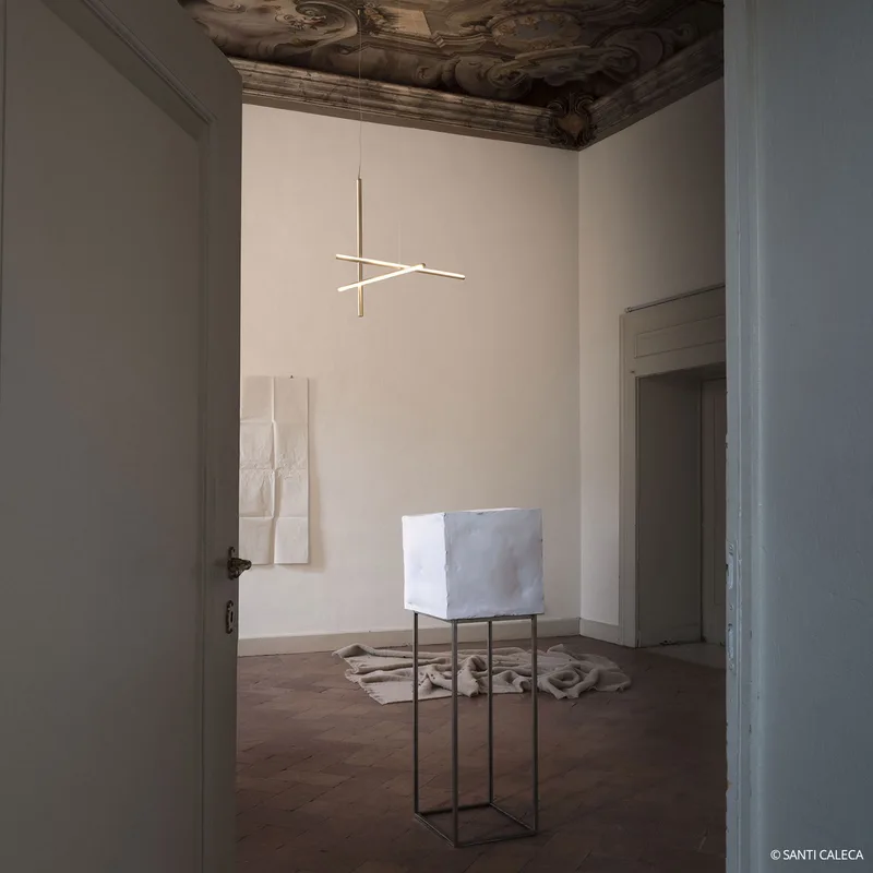 Coordinates S1 Hanglamp - Flos - Woonkamer - Designer - Metaal - Meerdere lampen von FLOS – Produktfoto