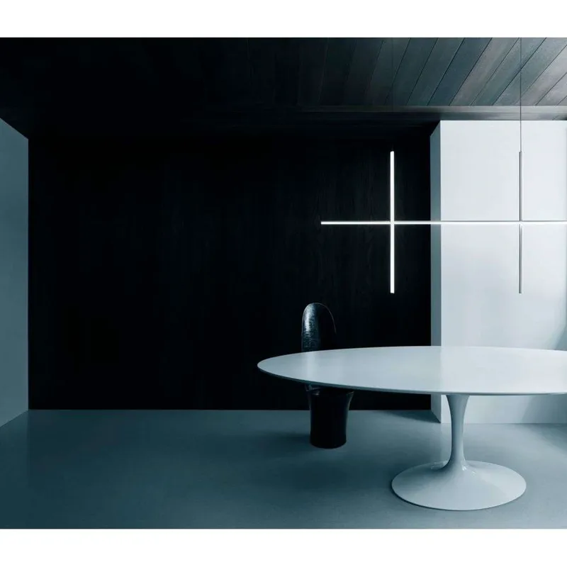 Coordinates S2 Hanglamp Moon Grey - Flos - Woonkamer - Aluminium von FLOS – Produktfoto