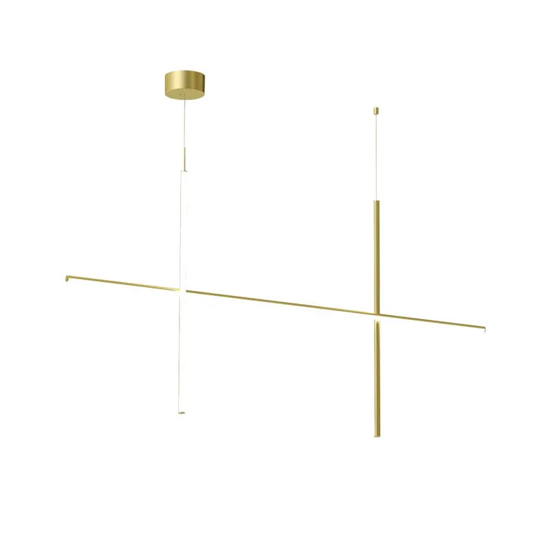 Coordinates S2 Pendelleuchte Messing från FLOS – produktbild