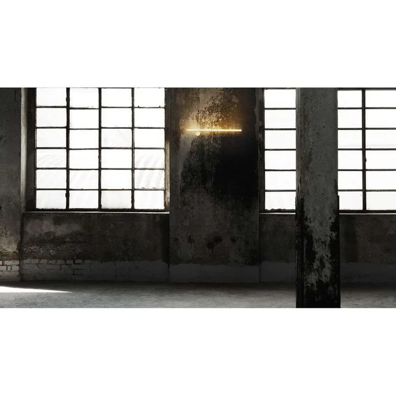 Coordinates W1 Wandlamp Golden - Flos - Woonkamer - Aluminium von FLOS – Produktfoto