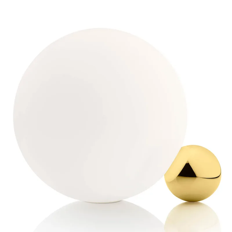 Copycat Tafellamp Goud - Flos - Woonkamer - Designer - Glas - Bol von FLOS – Produktfoto