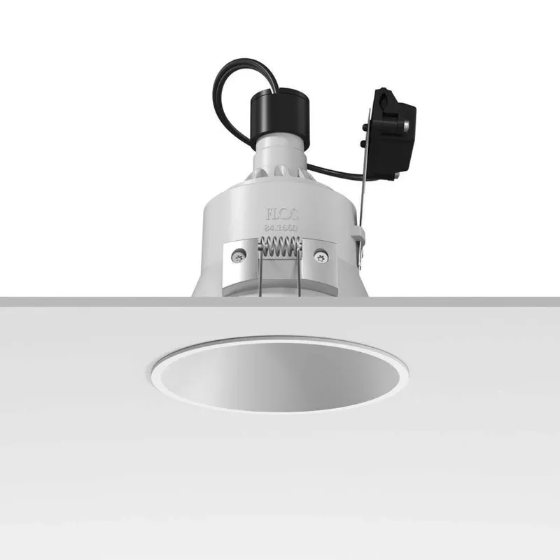 Easy Kap 105 Fixed EVO Einbauspots White de Flos – photo du produit