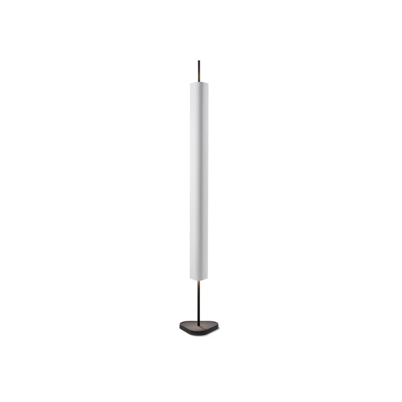Emi vloerlamp Off-White - FLOS - Woonkamer - Designer - Aluminium - Gebundeld von FLOS – Produktfoto