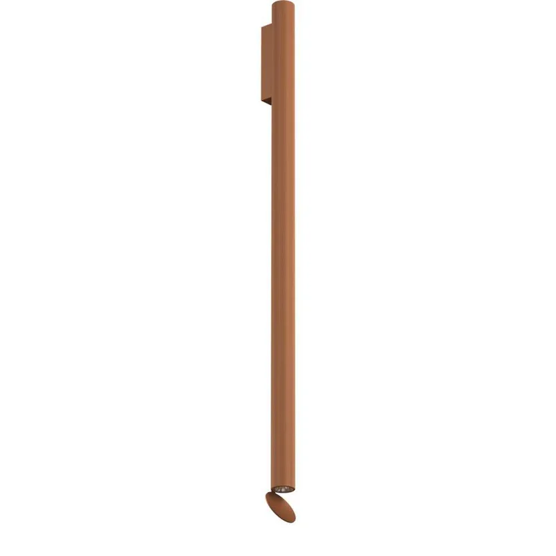 Flauta Riga Wandlamp H1000 Anodized Copper - Flos - Woonkamer - Aluminium von FLOS – Produktfoto