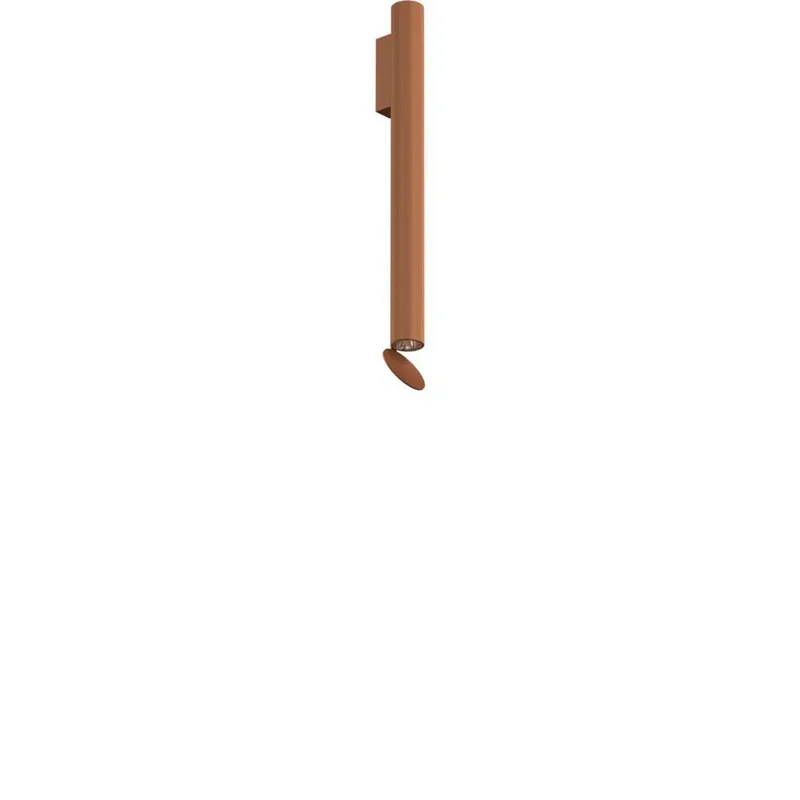 Flauta Riga Wandlamp H500 Anodized Copper - Flos - Woonkamer - Aluminium von FLOS – Produktfoto