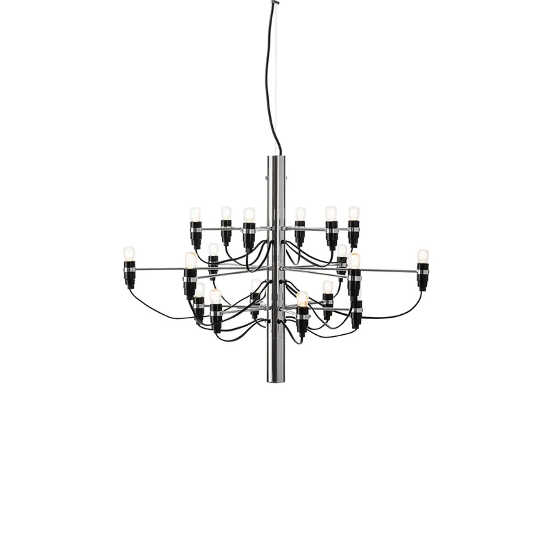 Flos 2097 Sarfatti Kronleuchter LED Chrom 18 Leuchten från Flos – produktbild