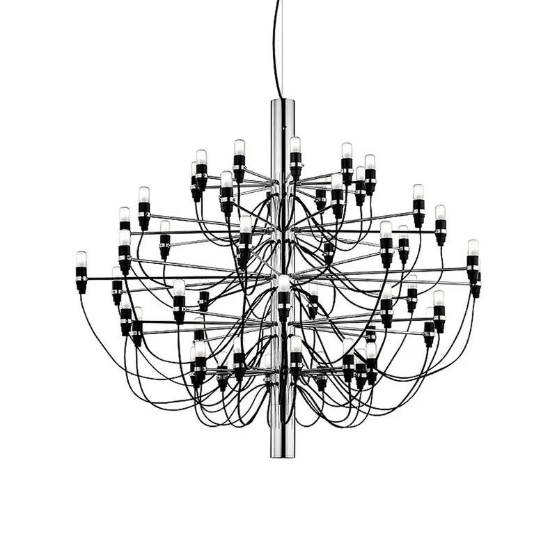Flos 2097 Sarfatti Kronleuchter LED Chrom 50 Lampen van Flos – productfoto