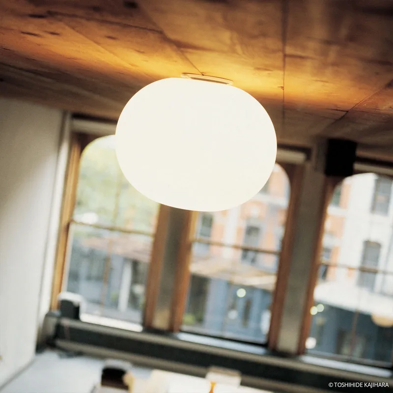 Glo-Ball C2 Plafondlamp White - Flos - Woonkamer - Designer - Glas - Bol von FLOS – Produktfoto