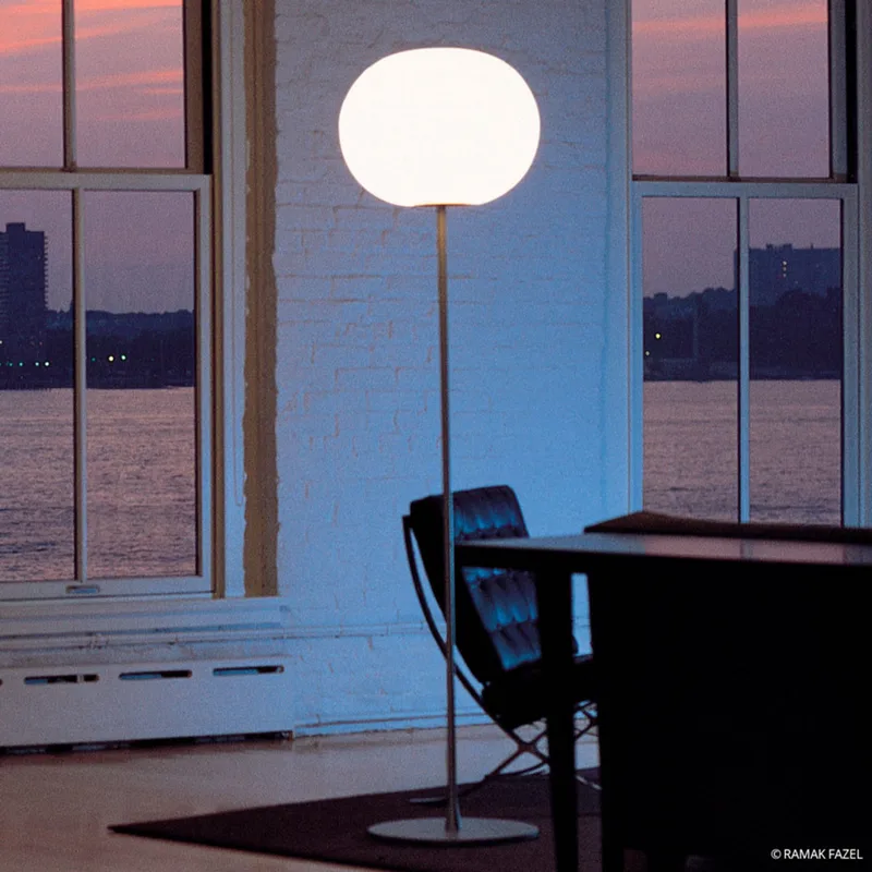 Glo-Ball F3 vloerlamp - FLOS - Woonkamer - Designer - Glas - Bol von FLOS – Produktfoto