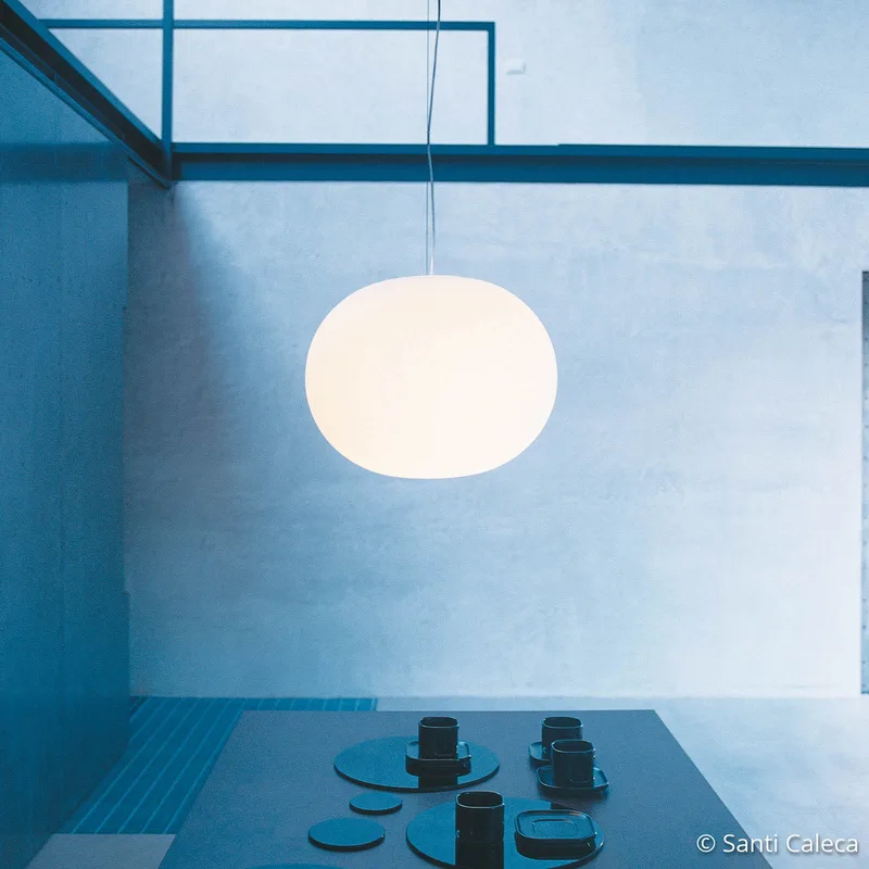 Glo-Ball S1 hanglamp wit - FLOS - Woonkamer - Designer - Glas - Bol von FLOS – Produktfoto