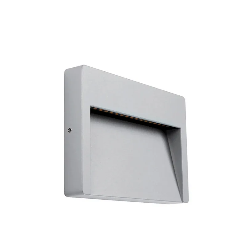 Hyperion 7,5W Buiten Wandlamp Grijs - Ares FLOS - Terras - Metaal von FLOS – Produktfoto