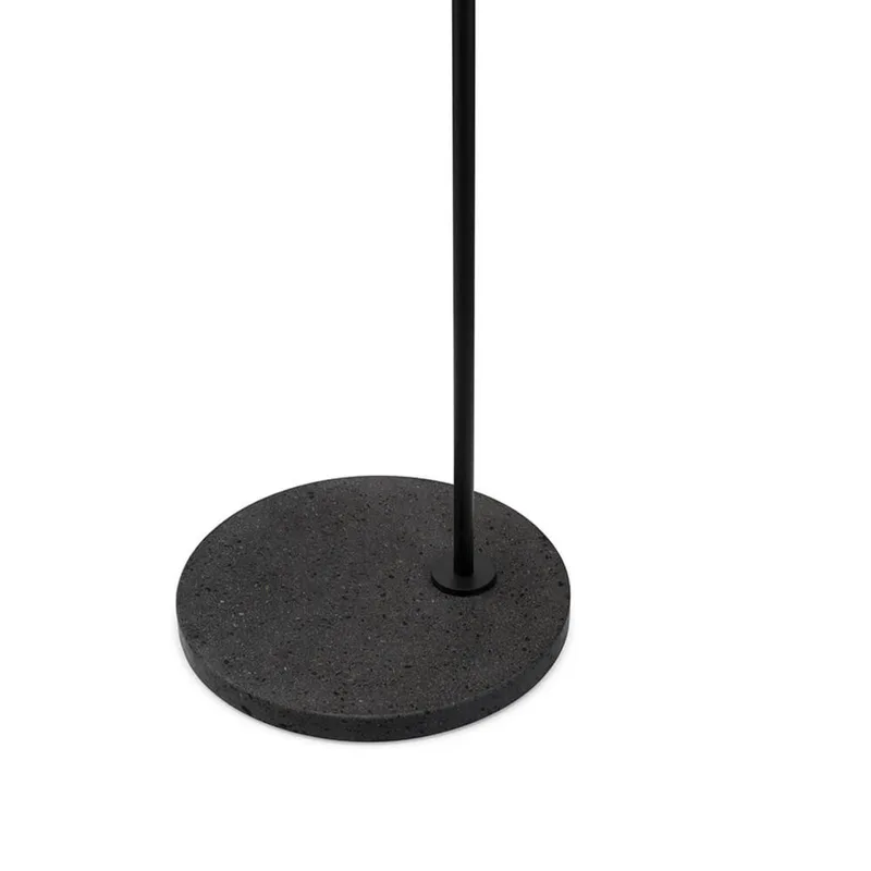 IC F1 Outdoor Black (Black Lava Marble) - FLOS - Terras - Metaal von FLOS – Produktfoto