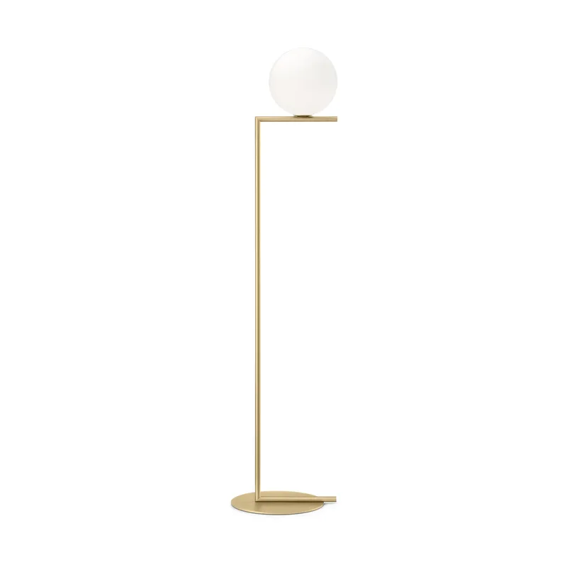 IC F1 Stehleuchte 135 cm Gold von FLOS – Produktfoto