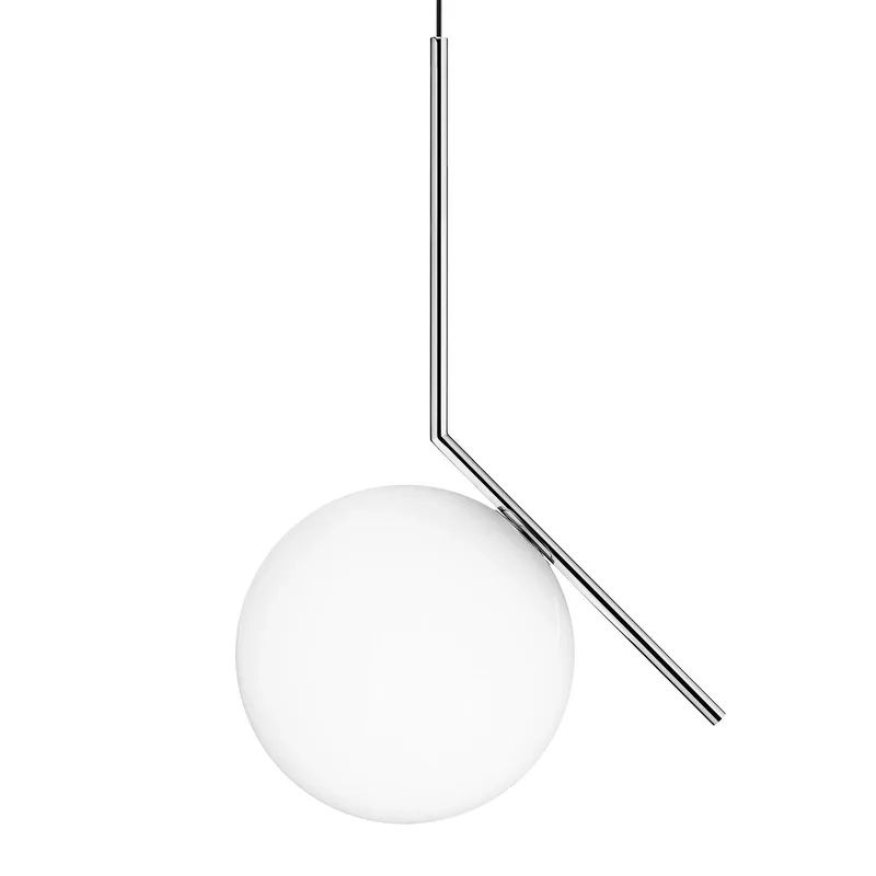 IC S2 hanglamp chroom - FLOS - Woonkamer - Designer - Glas - Bol von FLOS – Produktfoto