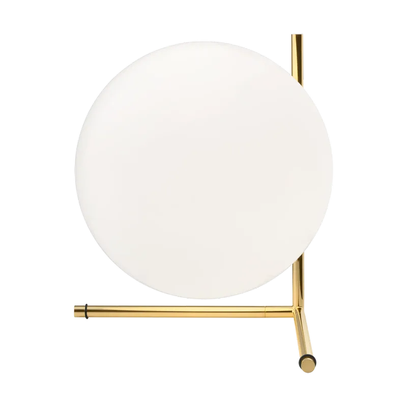IC T3 Tischleuchte 52,4 cm Gold de Flos – photo du produit
