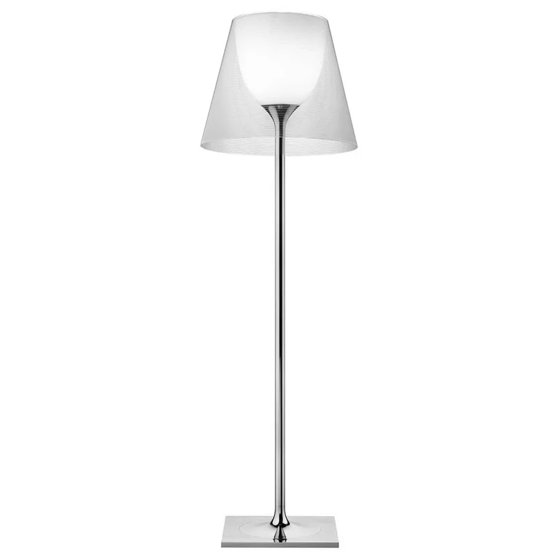 Ktribe F3 Staande Lamp Transparant - Flos - Woonkamer - Designer - Kunststof - Met lampenkap von FLOS – Produktfoto