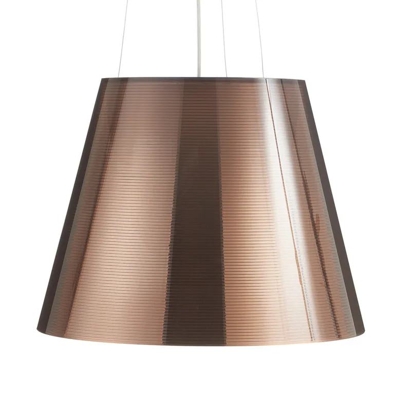 Ktribe S2 Hanglamp Aluminium Bronzen - Flos - Woonkamer - Designer - Kunststof - 1 lamp von FLOS – Produktfoto