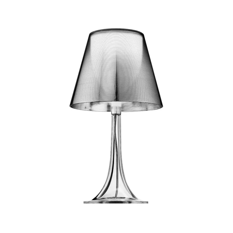 Miss K Tischleuchte Silver-transparent Fuß von FLOS – Produktfoto