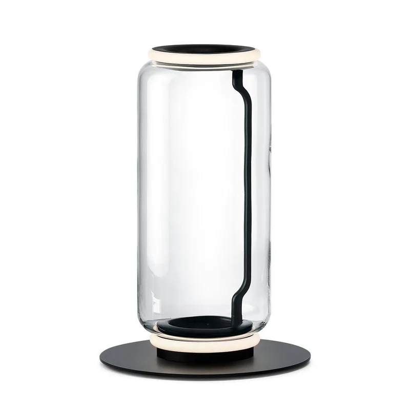 Noctambule F1 vloerlamp High Cylinder - FLOS - Woonkamer - Designer - Glas - 1 lamp von FLOS – Produktfoto