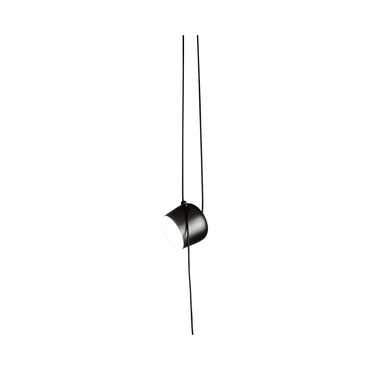 Pendelleuchte AIM - Schwarz - Aluminium - Designer Ronan & Erwan Bouroullec von Flos – Produktfoto