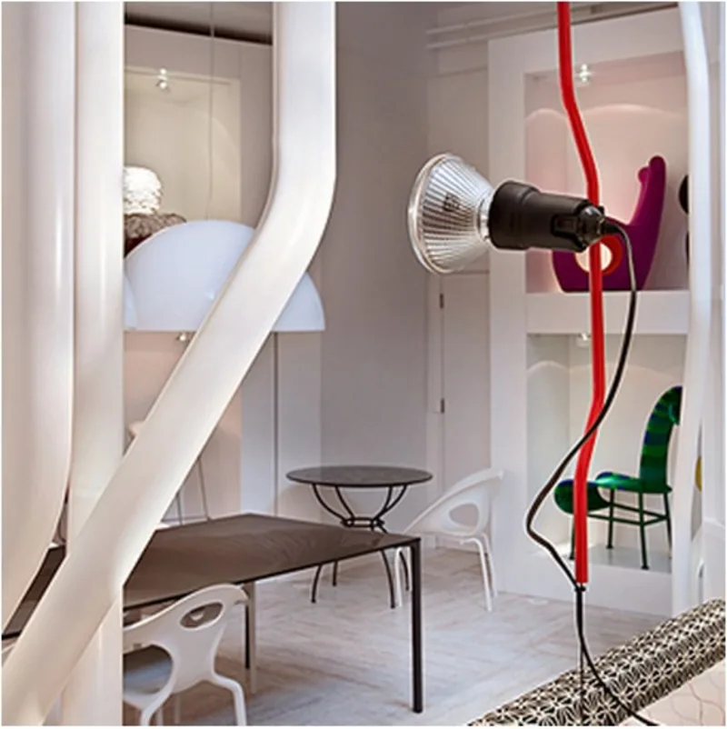reserveonderdeel hanglamp Parentesi nikkel, dimbaar - Flos - Metaal von FLOS – Produktfoto