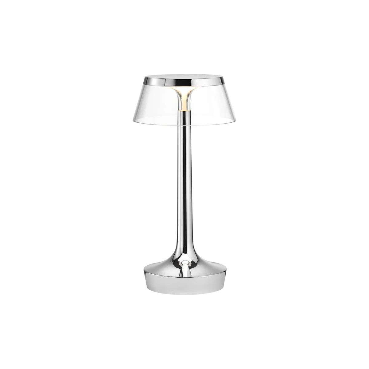 Schnurlosleuchte Bon Jour - Grau - PMMA - Designer Philippe Starck van Flos – productfoto