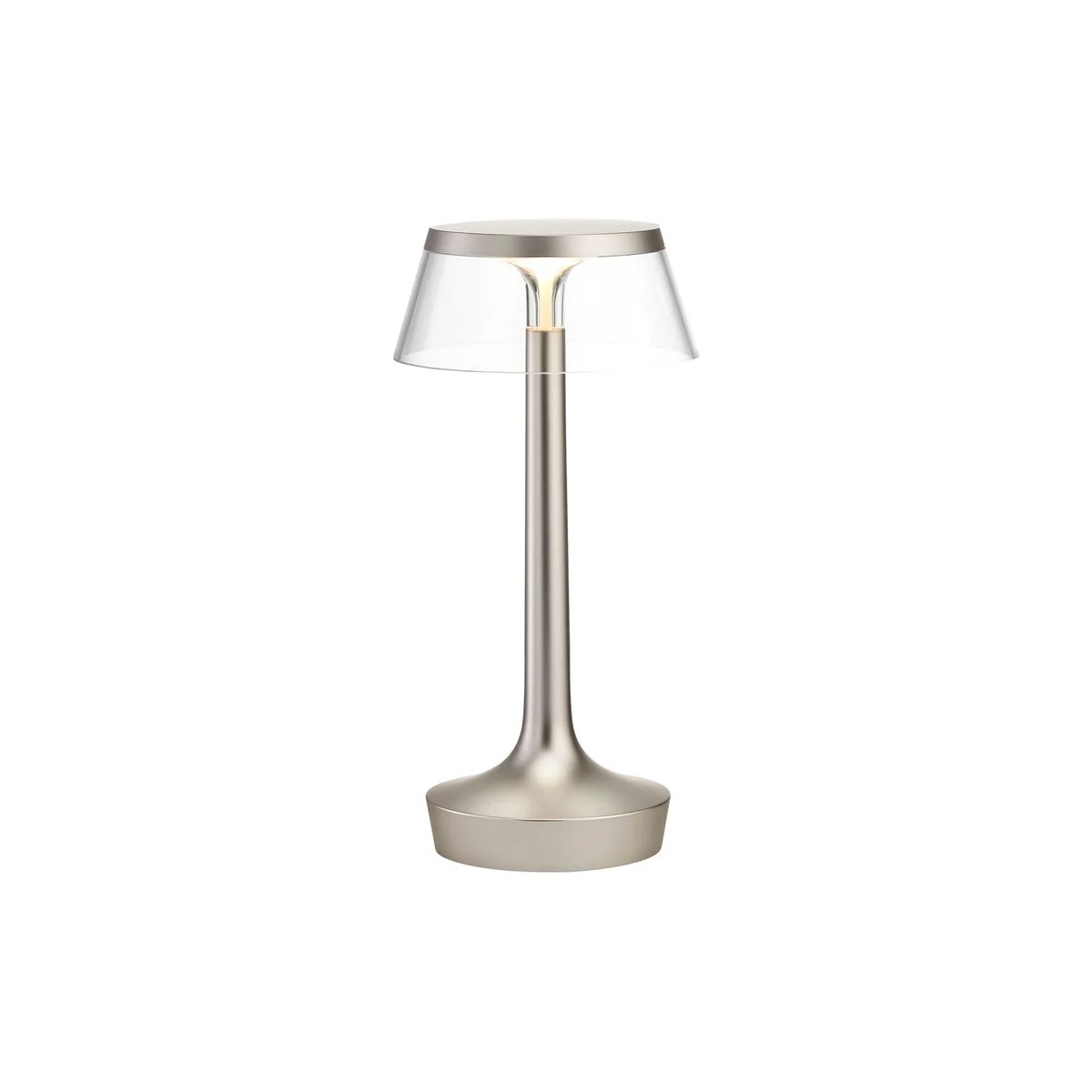 Schnurlosleuchte Bon Jour - Transparent - PMMA - Designer Philippe Starck by Flos – product photo