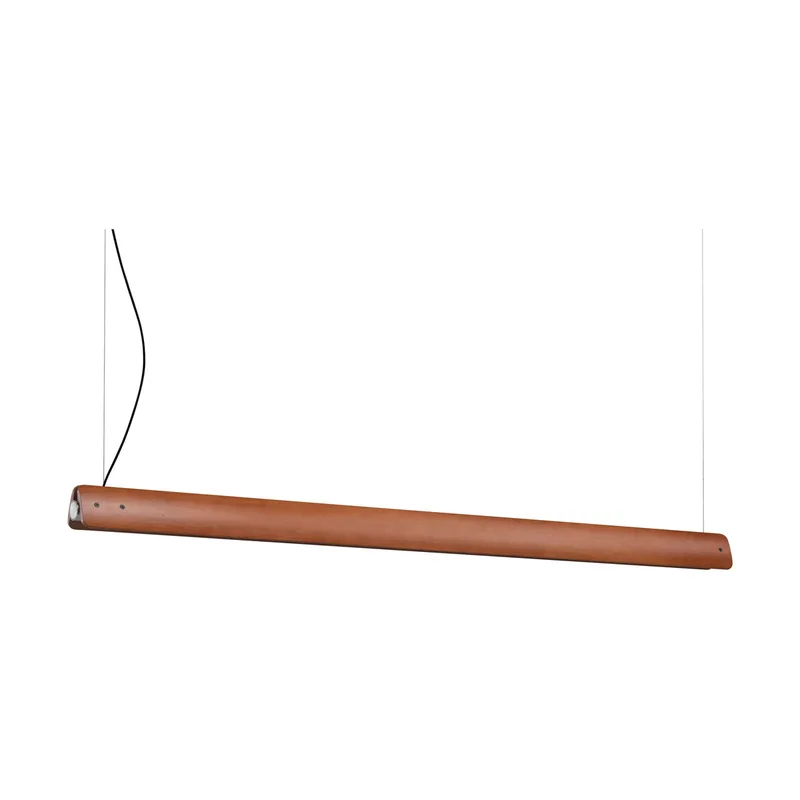 Seki-han Pendelleuchte 169,2 cm Heat treatened ash-black metal von Flos – Produktfoto