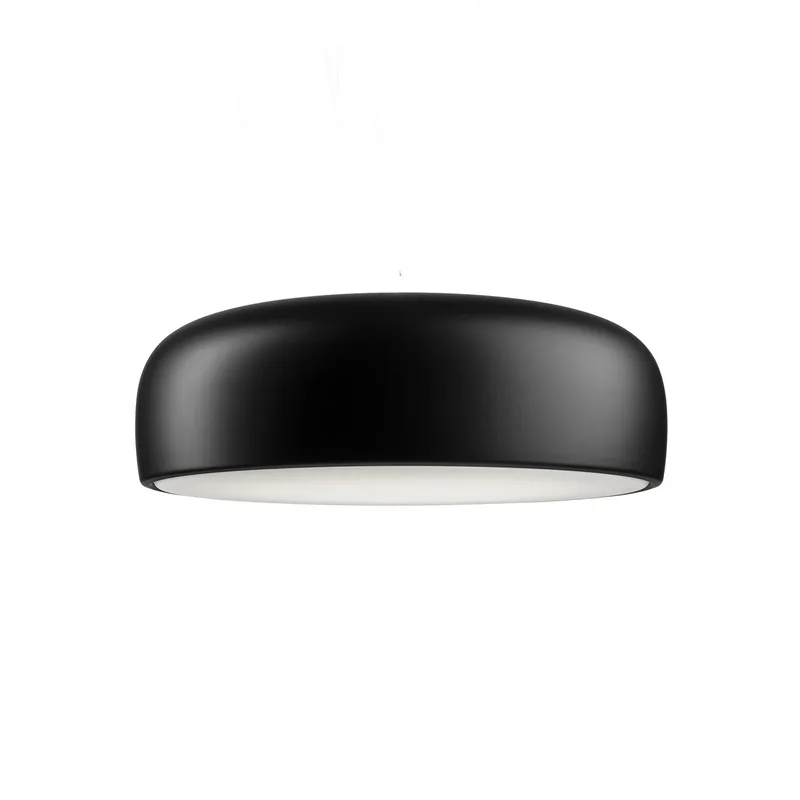 Smithfield C Loftlamp Mat Zwart - FLOS - Woonkamer - Designer - Metaal - Rond von FLOS – Produktfoto