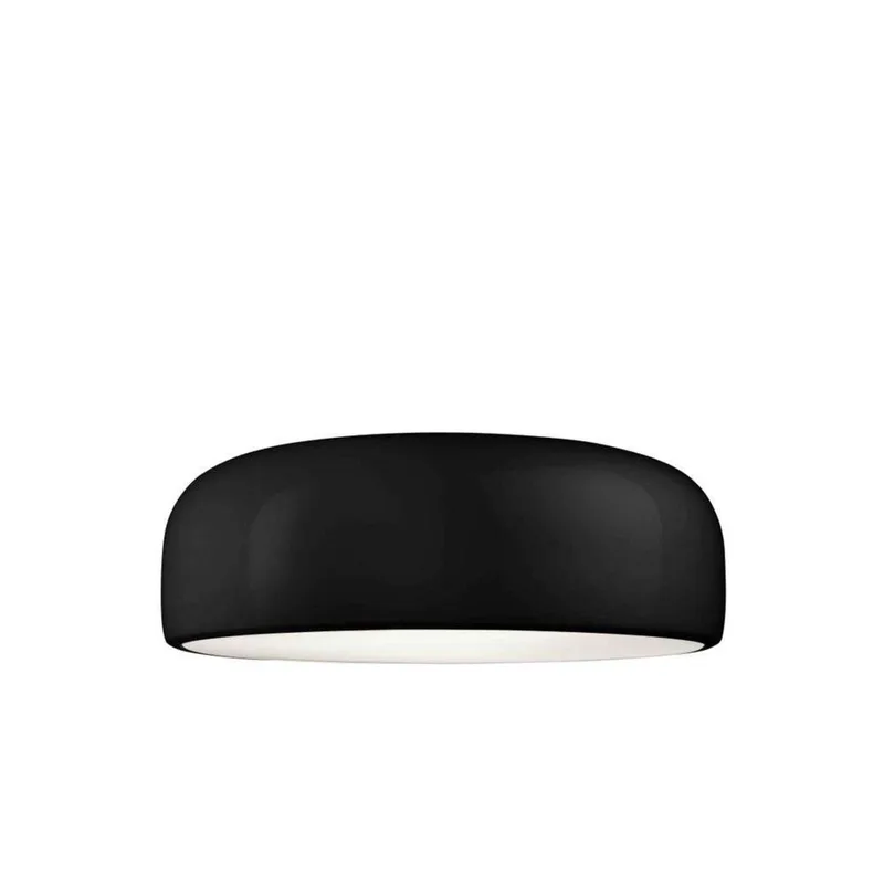 Smithfield C Pro Plafondlamp Mat Zwart - Flos - Woonkamer - Designer - Metaal - Rond von FLOS – Produktfoto