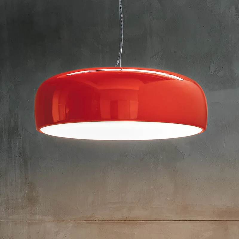 Smithfield S Hanglamp Red - Flos - Woonkamer - Designer - Metaal - 1 lamp von FLOS – Produktfoto