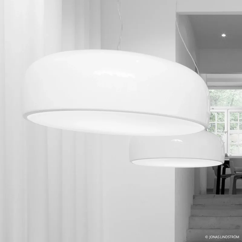 Smithfield S Hanglamp White - Flos - Woonkamer - Designer - Metaal - 1 lamp von FLOS – Produktfoto