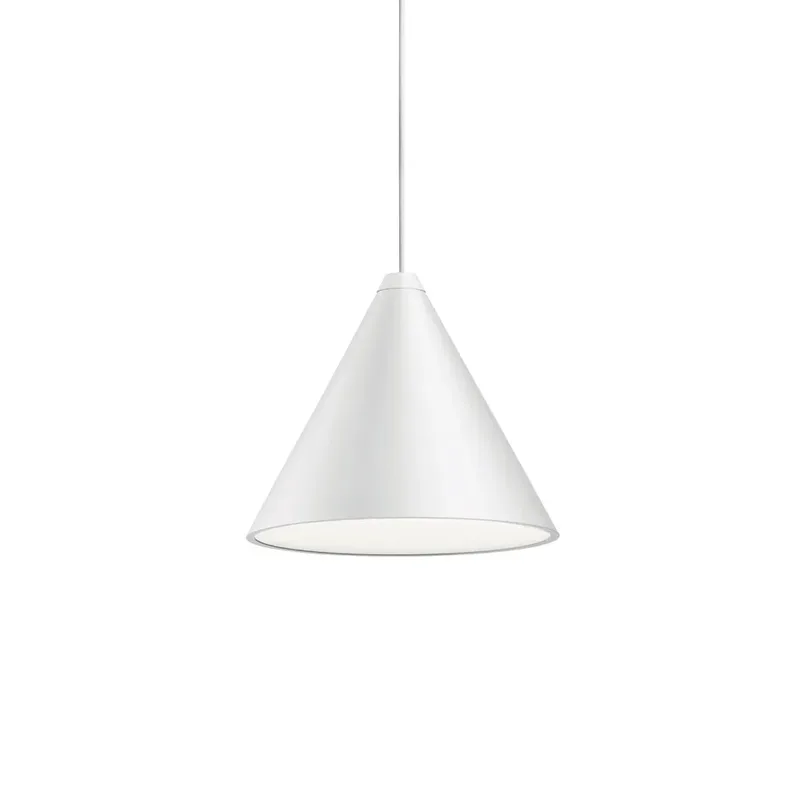 String Light Cone Pendelleuchte Weiß, 12 m Kabel by FLOS – product photo