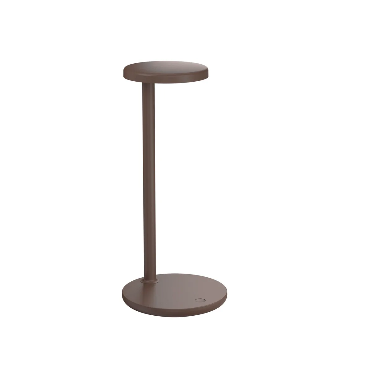 Tischleuchte Oblique - Braun - Gegossenes Aluminium - Designer Vincent Van Duysen de Flos – photo du produit