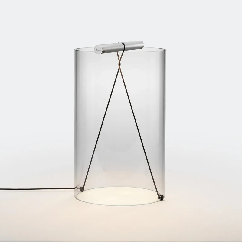 To-Tie T2 Taffellamp Matt Black - Flos - Woonkamer - Designer - Glas von FLOS – Produktfoto