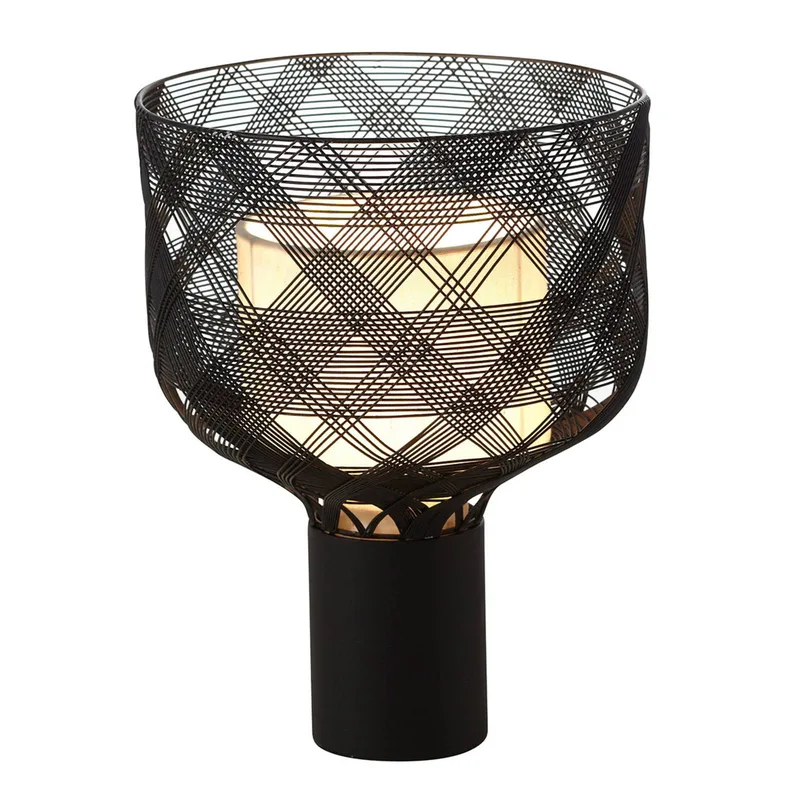 Antenna S tafellamp 20 cm by Forestier in Black – product photo