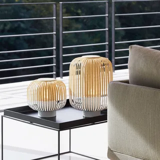 Bamboo Light S tafellamp 24 cm by Forestier in White – product photo 2 of 2