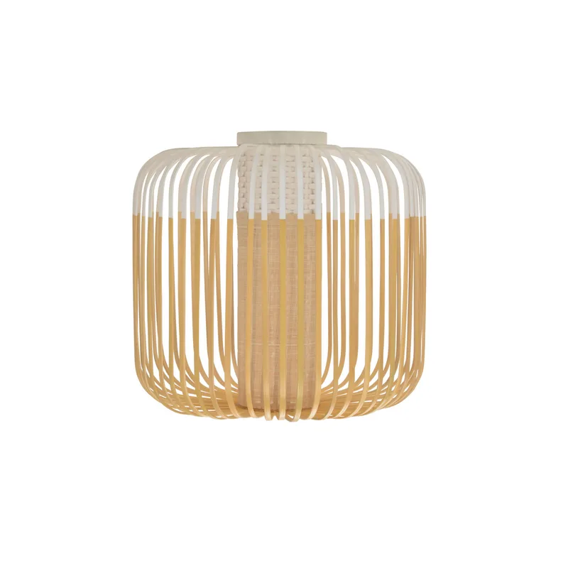 Bamboo M plafondlamp, wit, Ø 45 cm, E27 by Forestier – product photo