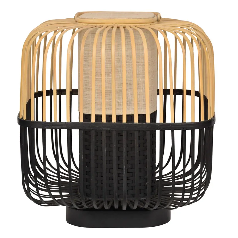 Bamboo Square M tafellamp in by Forestier in Black – product photo 2 of 2